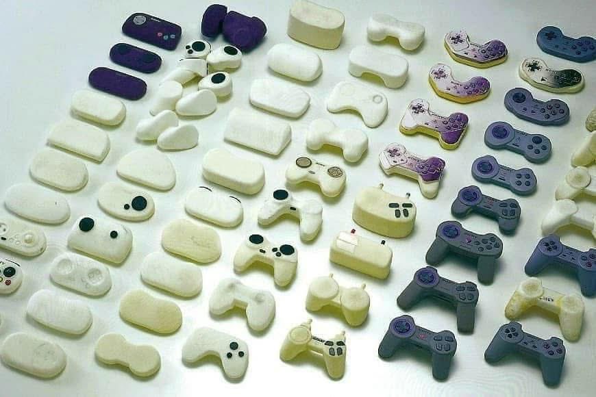 Early prototype designs for the Sony PlayStation