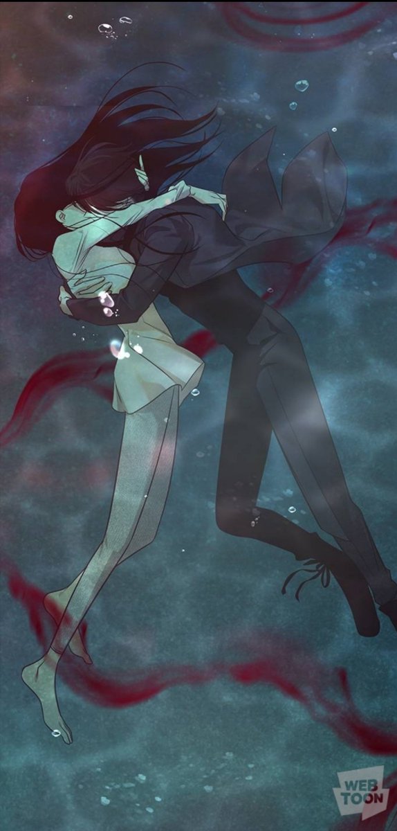 pysshca's tweet photo. It is so hard to choose because many panels from Trapped are my favorites ... but this underwater kiss >>> https://t.co/HhxxgsCZWS