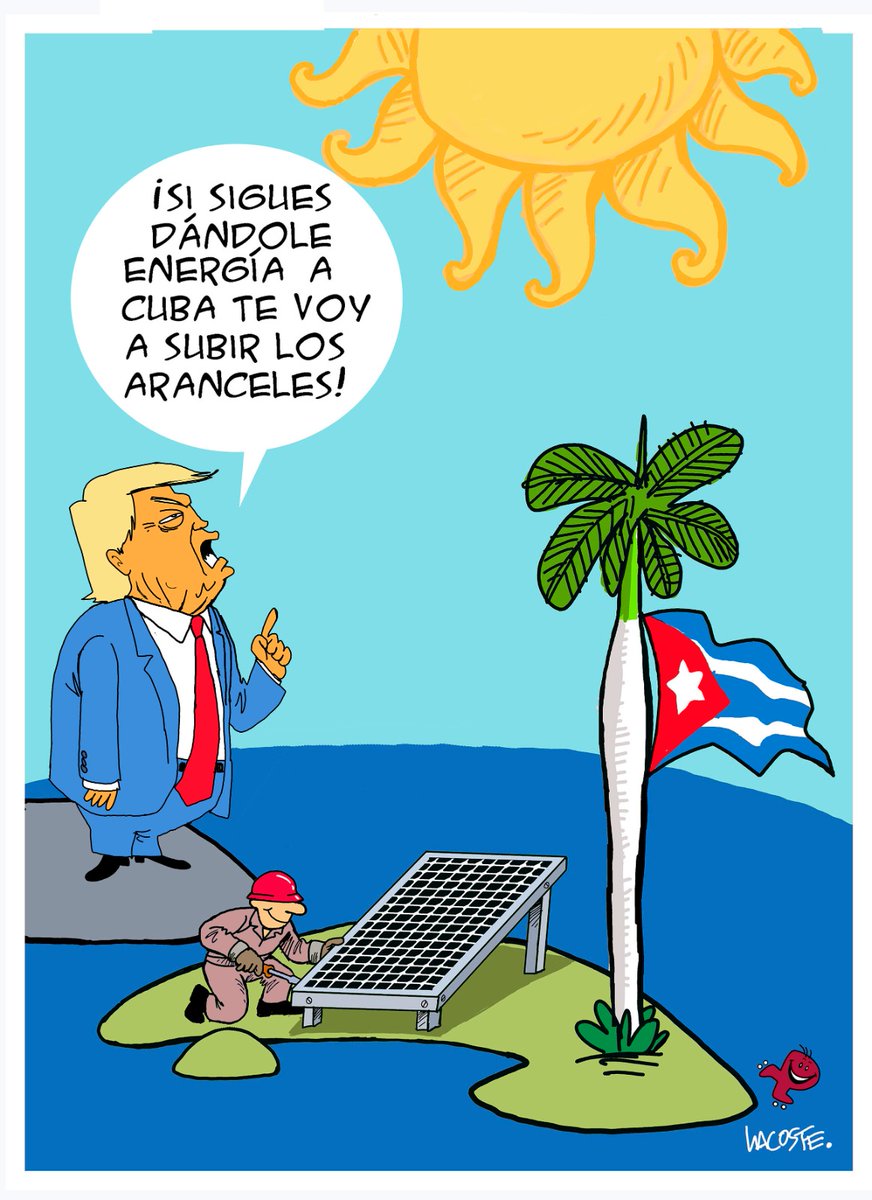 No HABRÁ aranceles, ni presiones que hagan RENDIR a un PUEBLO digno.

#CubaEstáFirme