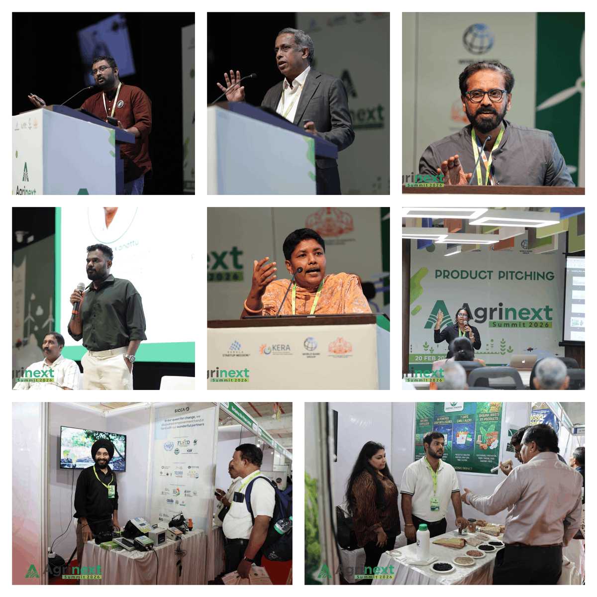 keraprojet's tweet image. 🌱 Kerala is rejuvenating its Agri-ecosystem with tech! 

The AgriNext Summit—2026 organised by KERA Project &amp;amp; KSUM—united 1,000+ stakeholders at Kochi.
Highlights:
🤝 50 MoUs signed
🎪 70 tech stalls
🚀 Startup pitches &amp;amp; expert panels
#Agriculture #KERAProject #Kerala #Startup