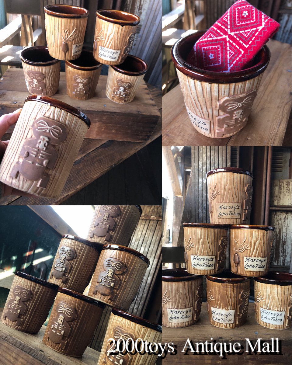 ハーヴェイズ•レイク•タホ🎰 TIKIのカクテルマグ入荷🍹 使い方は色々