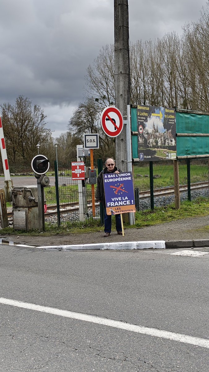 Les patriotes investissent la ville de Loches. Venez nous rejoindre !