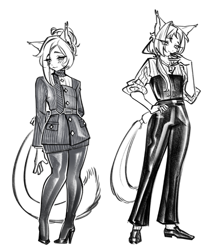 [OC] Hellcat siblings Remy &amp; Alice