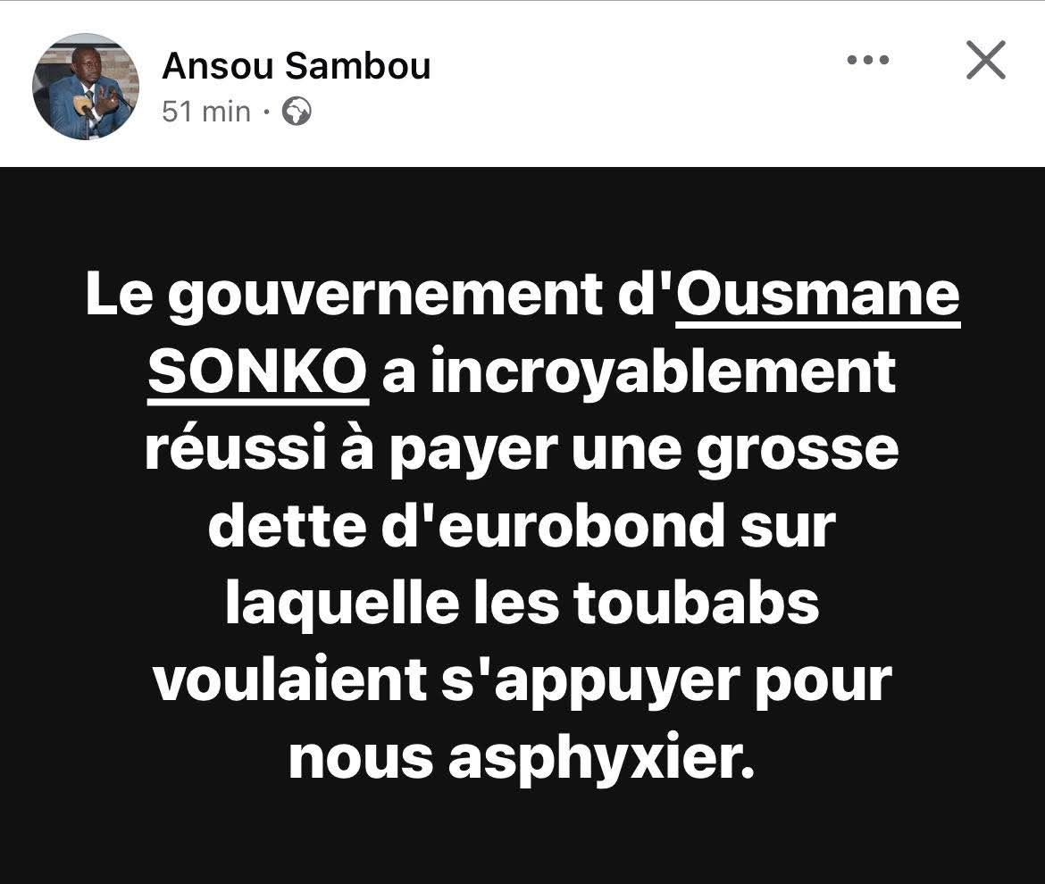 Même certains "sénégalais" aussi 🤝