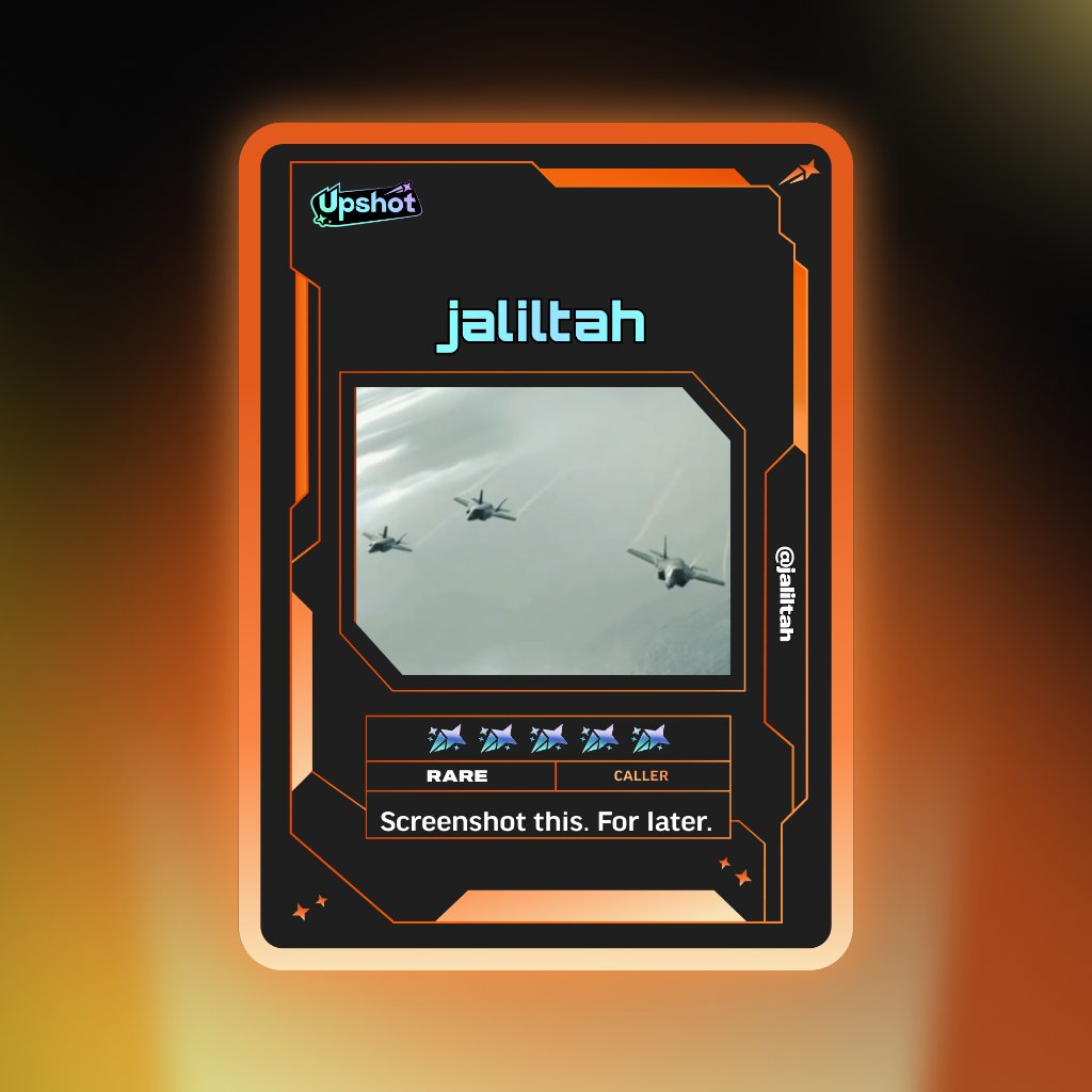 jaliltah's tweet photo. Just ripped my Predictor Card!

Ready to claim instant cash prizes, free packs and more.

Welcome to Prediction Play on @upshot_cards

Your turn
https://t.co/eneMnx6zDa https://t.co/vowqGyNIgU