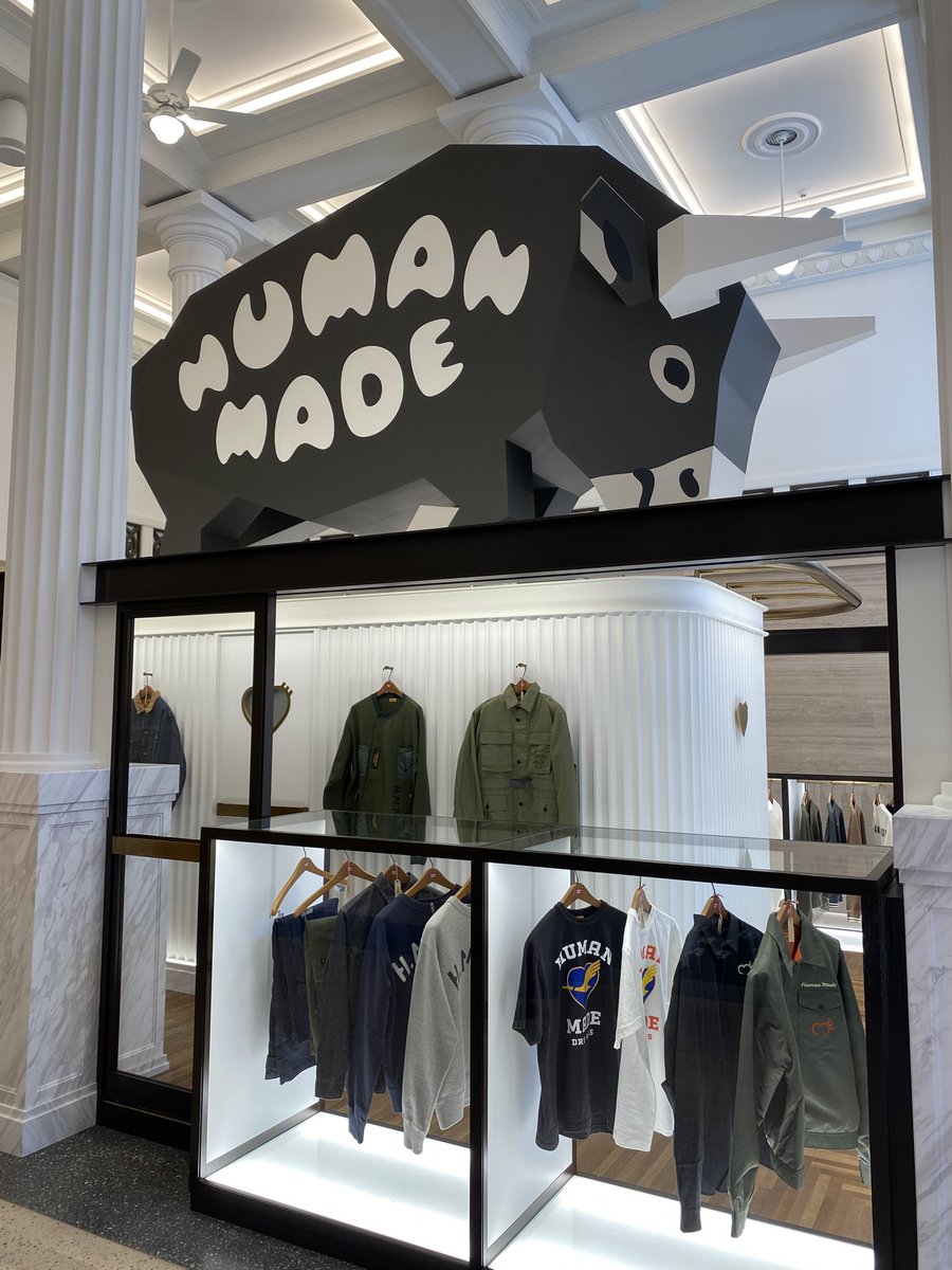 HUMAN MADE 先週オープンしたHUMAN MADE 神戸店に行ってきました