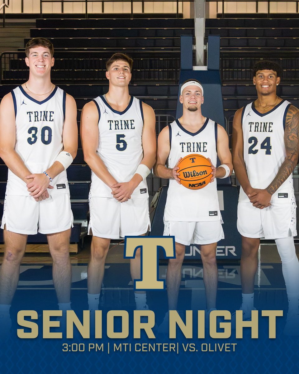 TrineThunderMBB's tweet photo. It's gameday!!   

Pack out the MTI Center this afternoon at 3:00 as the #ThunderMBB team takes on the Olivet Comets in the final game of the MIAA regular season.   

#d3hoops https://t.co/D2yfIKp7lK