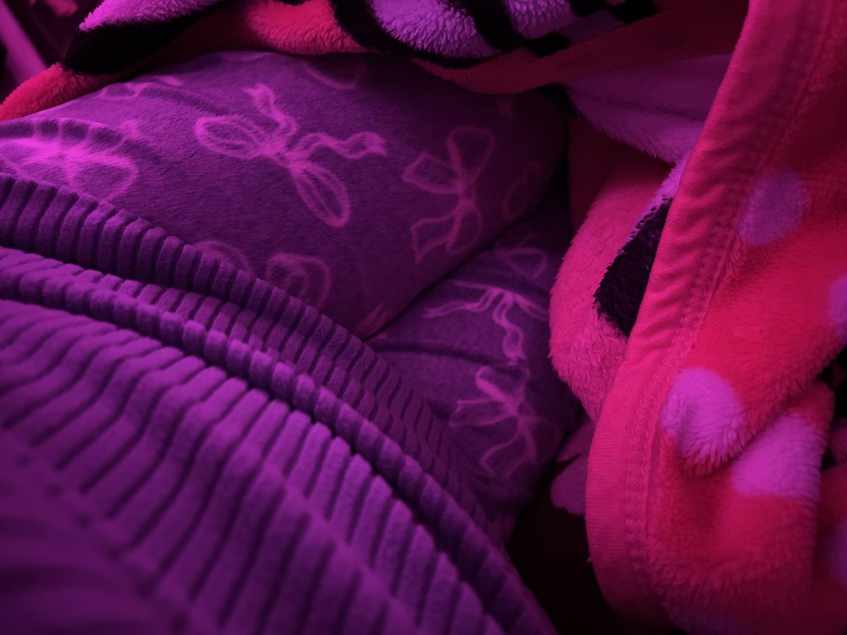 its so cold... new pjs tho!!! :)