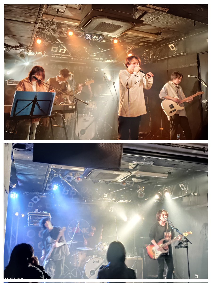 4CiQqutLcoUasvG's tweet photo. 2026.2/21 ㈯　茨城県水戸市
#clubSONICmito  にて
対バンLIVE、見ました🤗【福ひろ】
#etu企画『足跡は消えない』
　音楽は、人を救ってくれる。と、
　改めて感じた時間でした☺️
LIVEの順番で書きます。
#藤良多BAND さん
#Haklo さん
#etu さん
ありがとうございました🍀
#足跡は消えない https://t.co/1dtKWqesEG