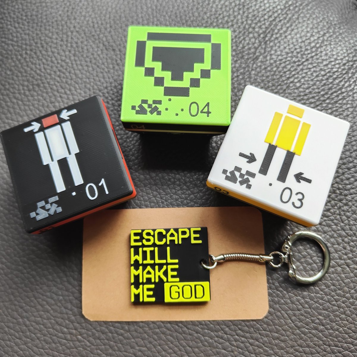 MARATHON IMPLANTS!
THEY LOOK SO GOOOD 💜

Big thank you to IshinaPrints on Etsy for these! They look amazing, and they even threw in a keychain for free 💜 Very happy, I'll leave a link below for anyone else interested in picking these up