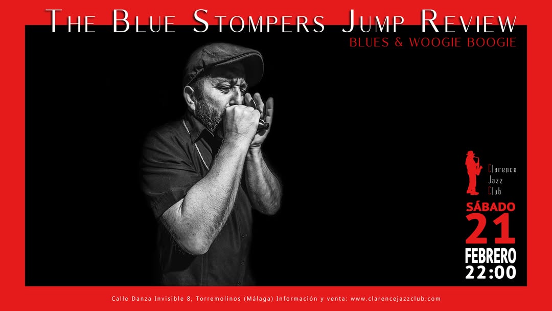 Hoy buen Boogie-Woogie de la mano de The Blue Stompers Jump Review. Empezamos a las 22.00. Os Esperamos!!!

#clarencejazzclub #welovejazz #malagajazz #jazzlive #livemusic #FormaPartedeNuestroClub #blues