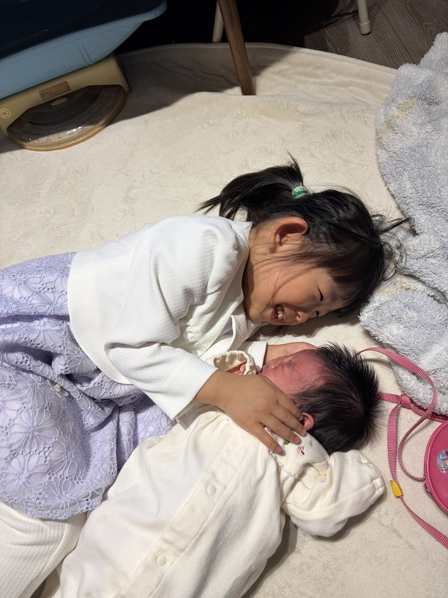 長女が思ったよりお姉ちゃんしてくれてる