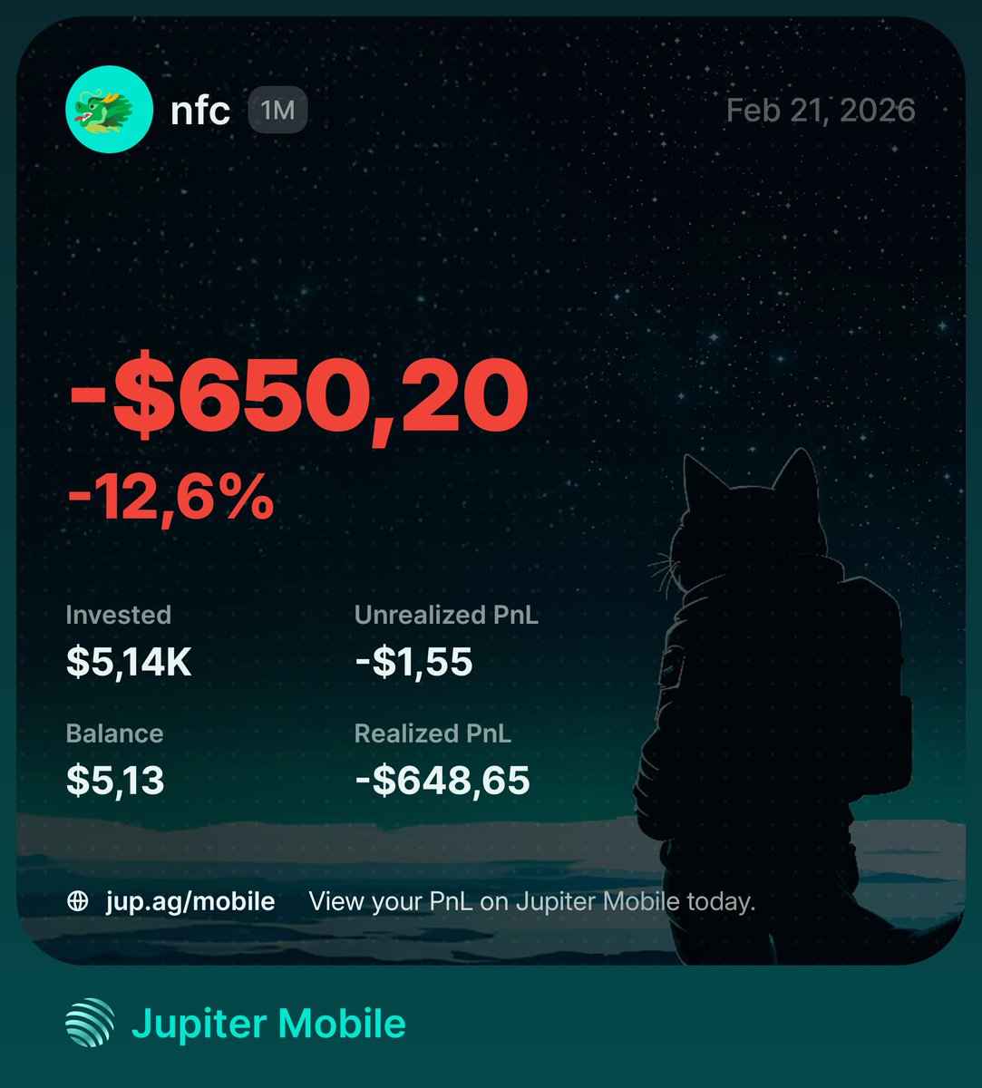 bangbung169's tweet photo. Trade and meme just like 🥹
Fuck I stupid 😭

#meme #Trader #binance #crypto #jupiter #solana #sol https://t.co/CVeuWvRTFH