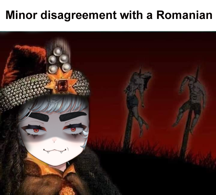 Oops, I slipped and you now happen to be impaled. My bad