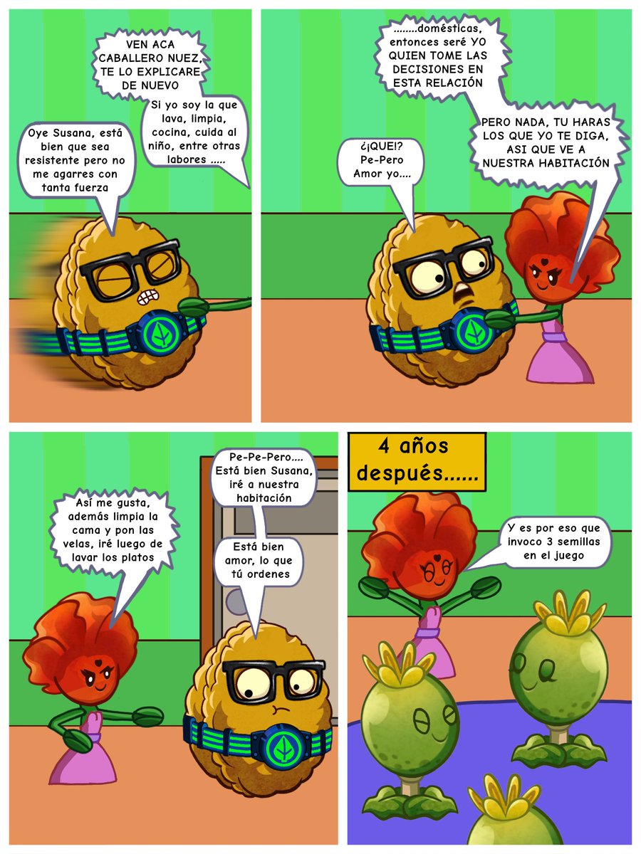 charamanti6's tweet photo. Un cómic original de mi Ship original, se nota quien tiene el dominio de la relación
An original comic of my original ship; you can tell who's in control of the relationship.
#pvzship #pvzh #pvz #pvzagentes #WallKnight #PoppinPoppies https://t.co/qTq0JfVxYm