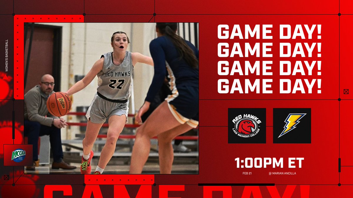 Lake Michigan College Red Hawks WBB tweet media