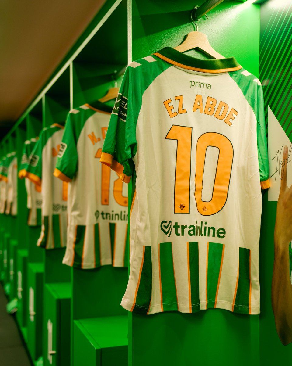 今日の特別ユニフォーム！🍊 #RealBetisRayo #レアル・ベティス