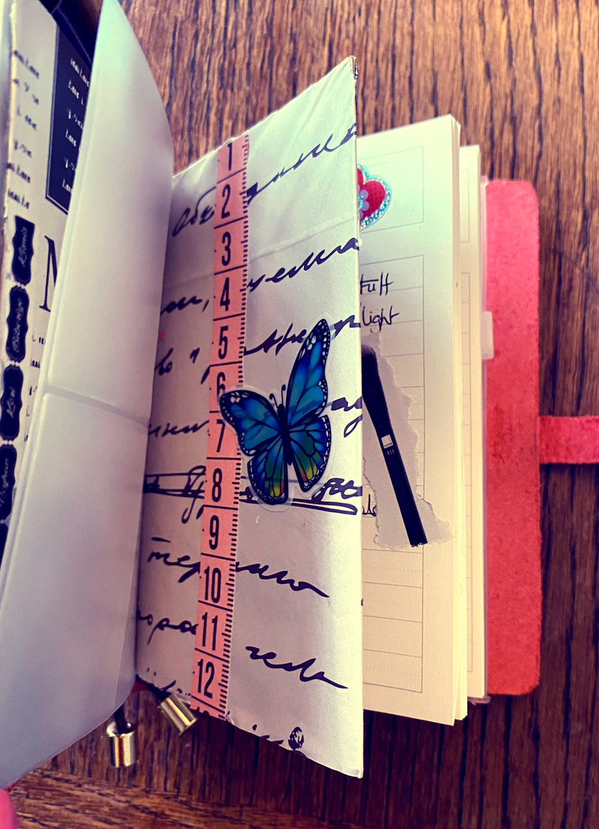 BlancoGoGo's tweet image. My new pink leather #Journal is already bringing me joy 💗 #AnalogPleasures