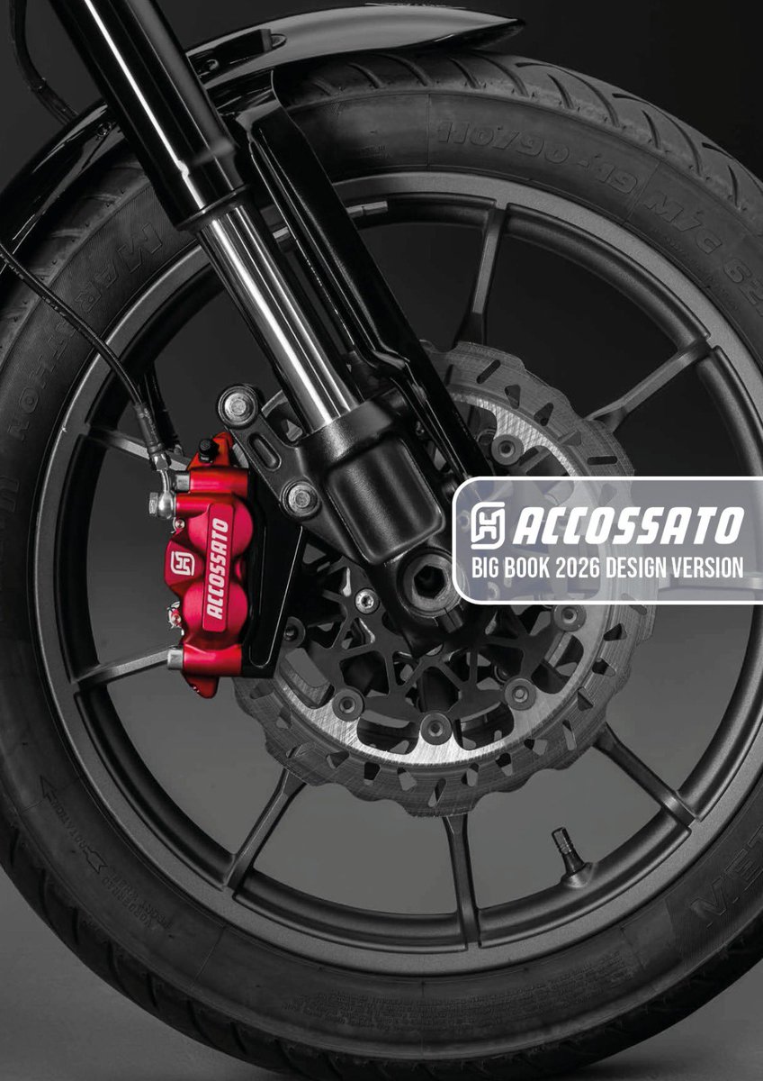 The new Accossato Big Book 2026 is here.

Redesigned layout. Optimized technical content. Updated product range.

Built for distributors, dealers &amp; motorcycle professionals who demand speed and precision.

👉 Discover it now.

#AccossatoRacing #BigBook2026 #MotorcycleIndustry