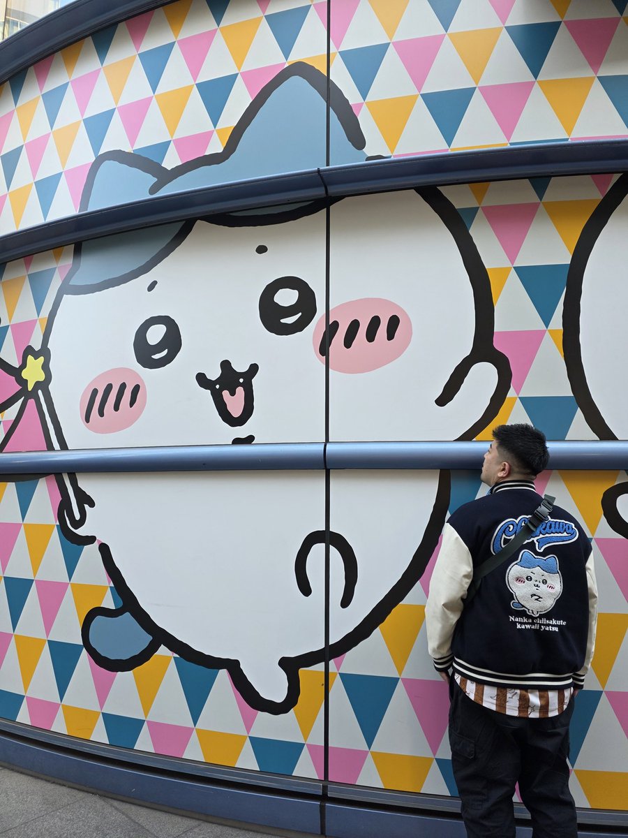 ようやく来ました😳❤️‍🔥 #ちいかわパーク