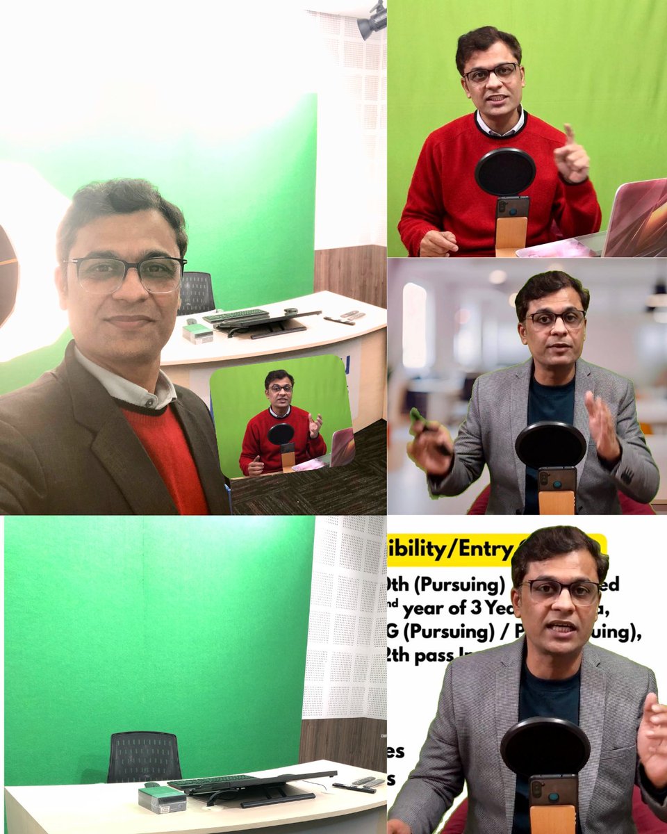 ajay241's tweet photo. WHY NOT USE IT…?
For #ContentCreation in education, I’ve spent several hours helping develop small #GreenRooms in many training organizations. Some adopted it years ago, some still haven’t.
my own small setup at home 🙂

#AjayKumarChoubey https://t.co/SMXAXN6lPC