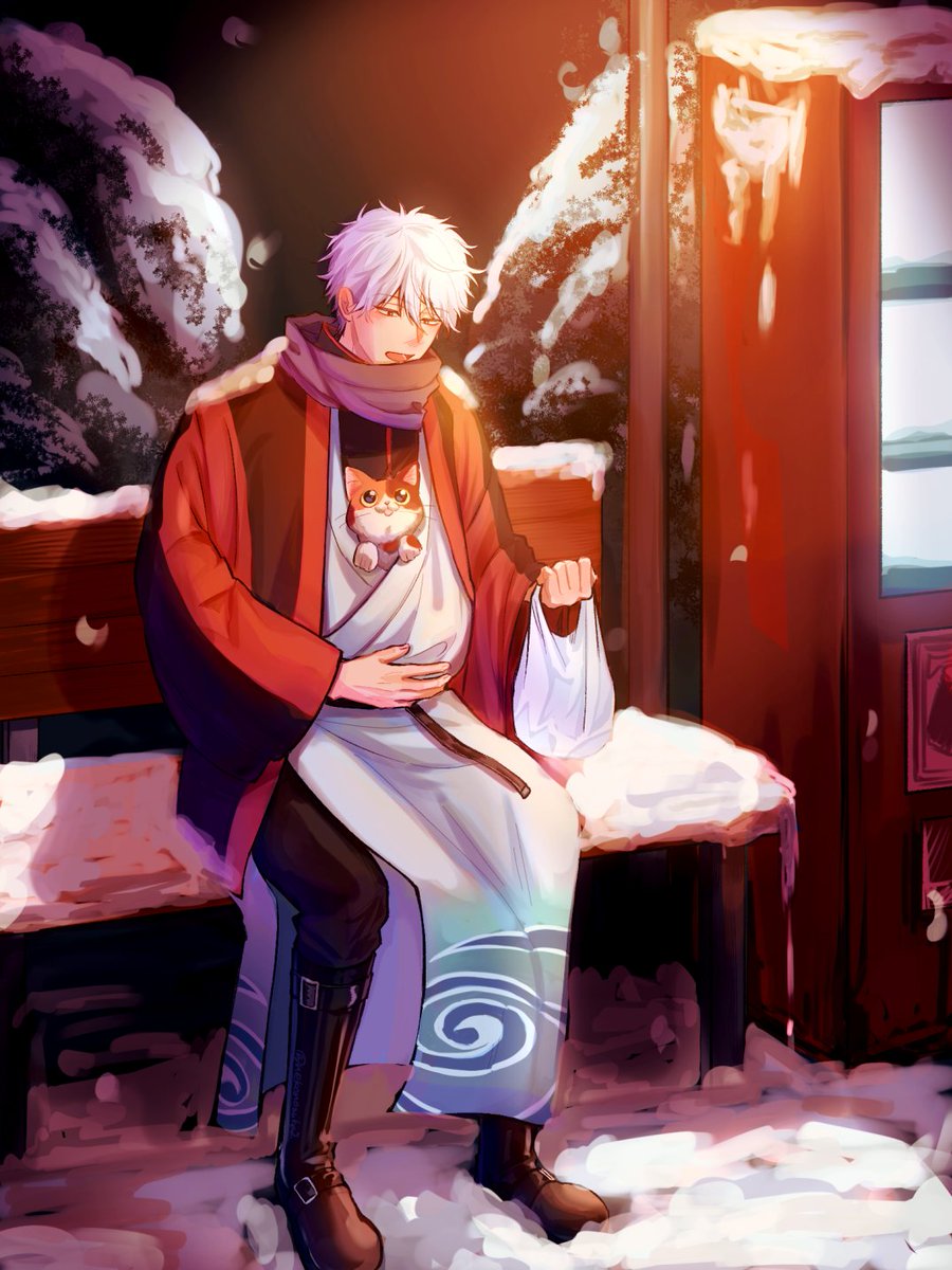 ぬくもり　#銀魂　#坂田銀時