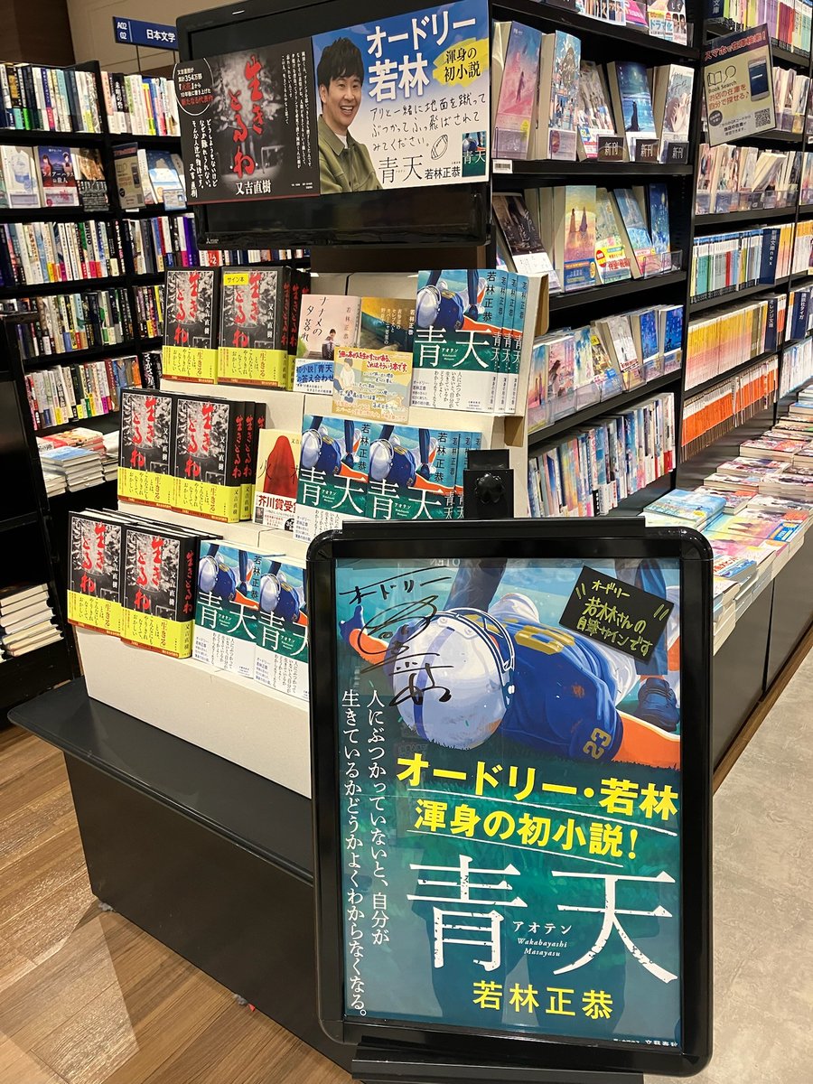 おススメ作品】 #オードリー・若林正恭 さん渾身の初小説「#青天