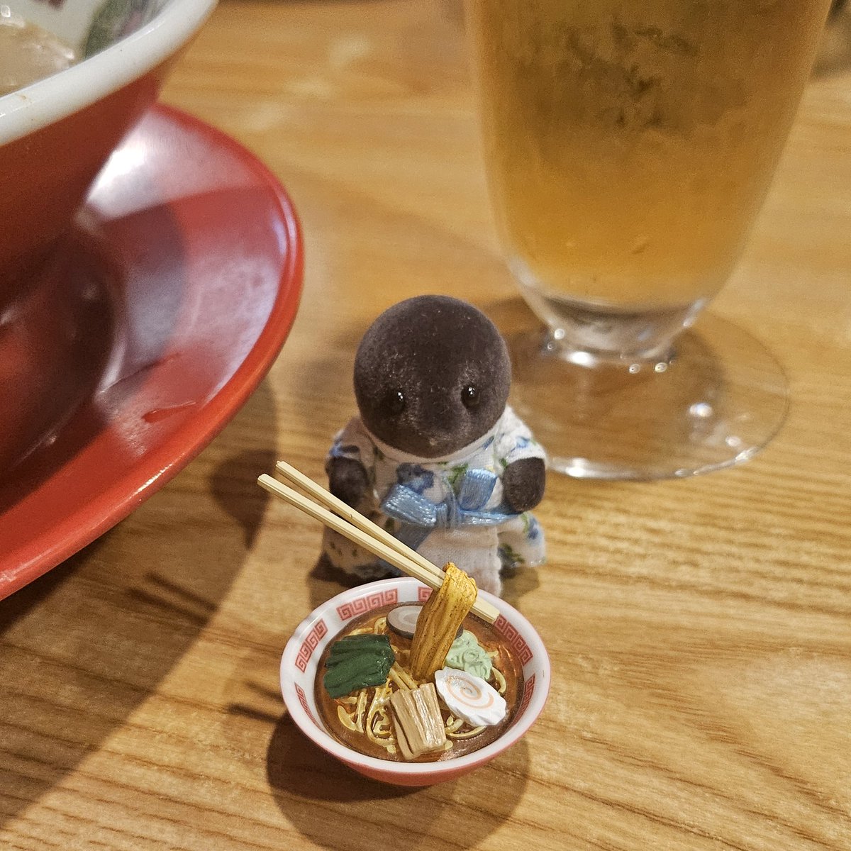 ラメーン食べた