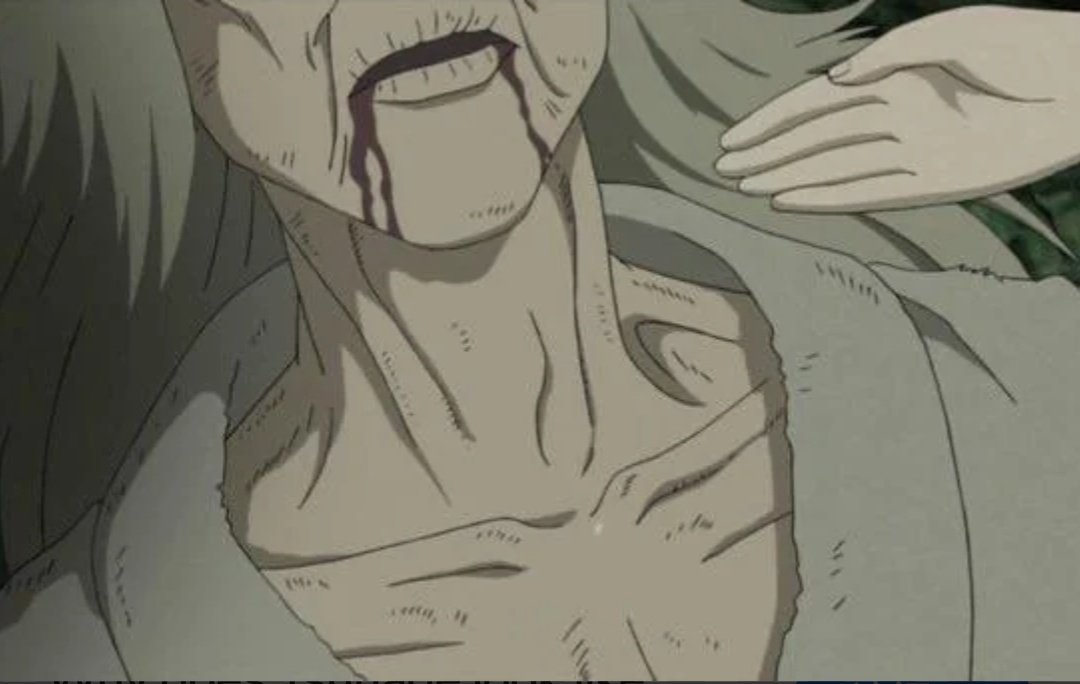 I like that we are never shown Tsunade's face after the effects of byakugo (her looking old) it feels like kishi is respecting her wishes to look youthful and it makes her feel more regal that way 😚😚