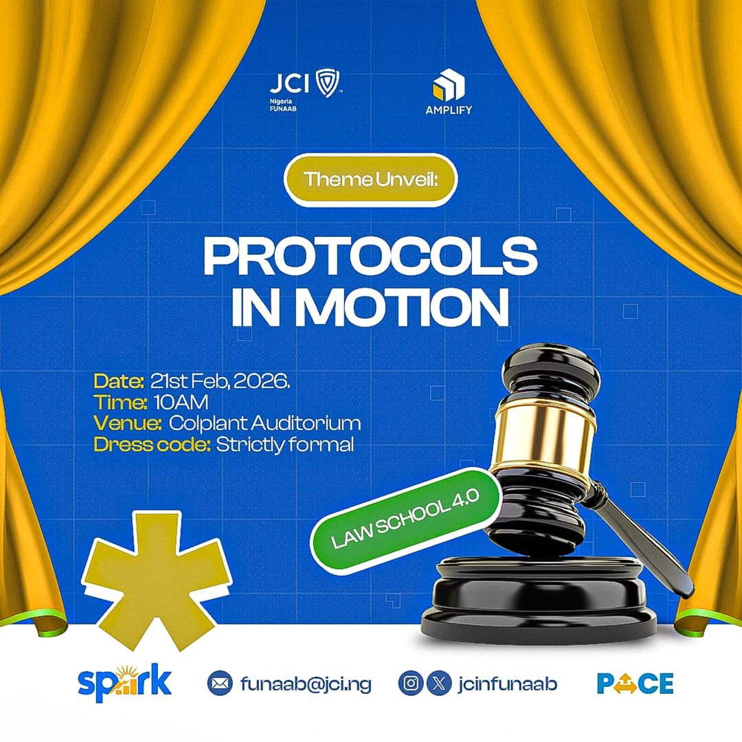 jcinfunaab's tweet image. Why are there protocols to moving motions?

Law school 4.0 is ready to offer you more clarity and understanding on why things are done and how they should be properly done.

Join us today and know more about structures and procedures

#Lawschool
#PACE
#SPARK
#AMPLIFY
#JCINFUNAAB