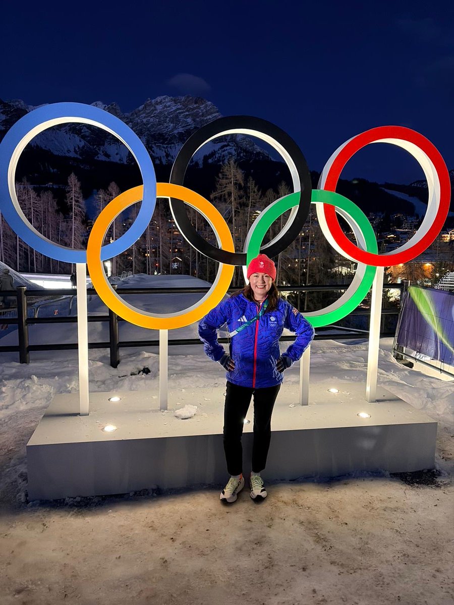 Steph_Peacock's tweet image. Amazing to have arrived at the @Olympics to cheer on @TeamGB as they compete on the world stage. #TeamGB #MilanoCortina2026 🇬🇧
