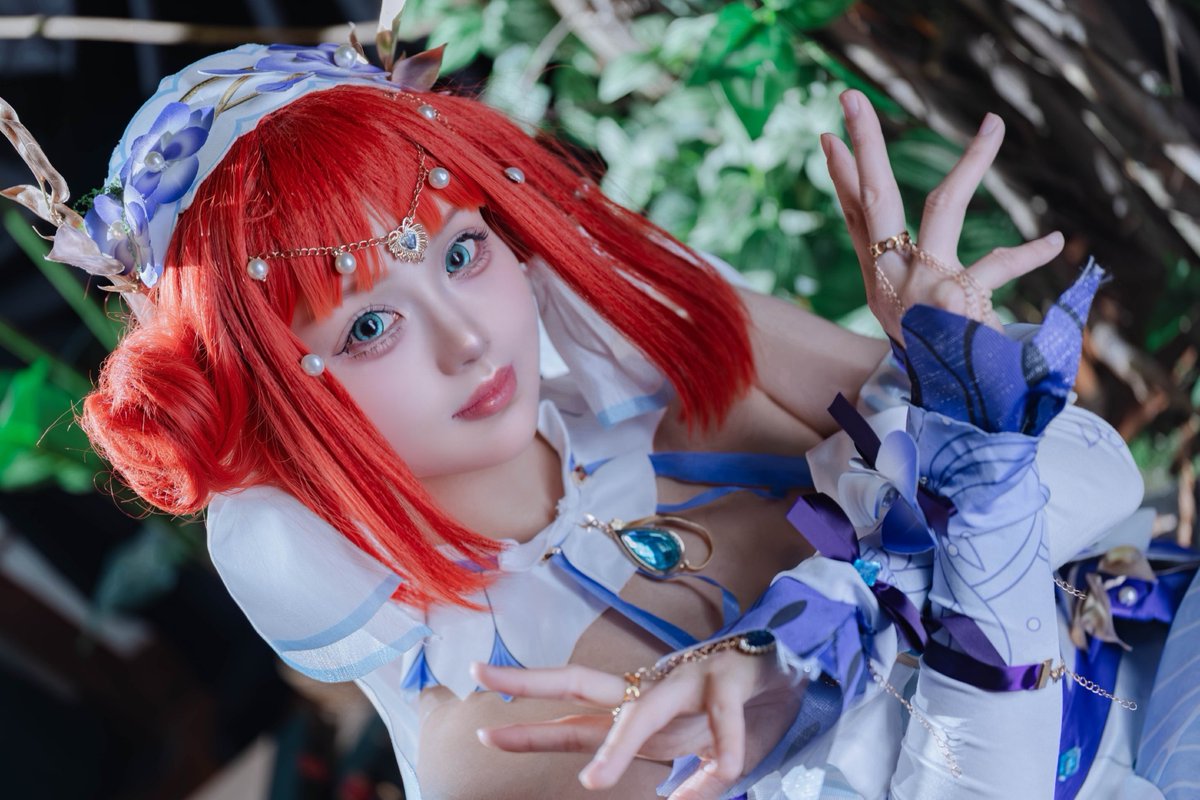 コスプレ/cosplay
原神/Genshin Impact 
ニィロウ/Nilou/妮露

さあ、踊るよ！

#原神 #nilou