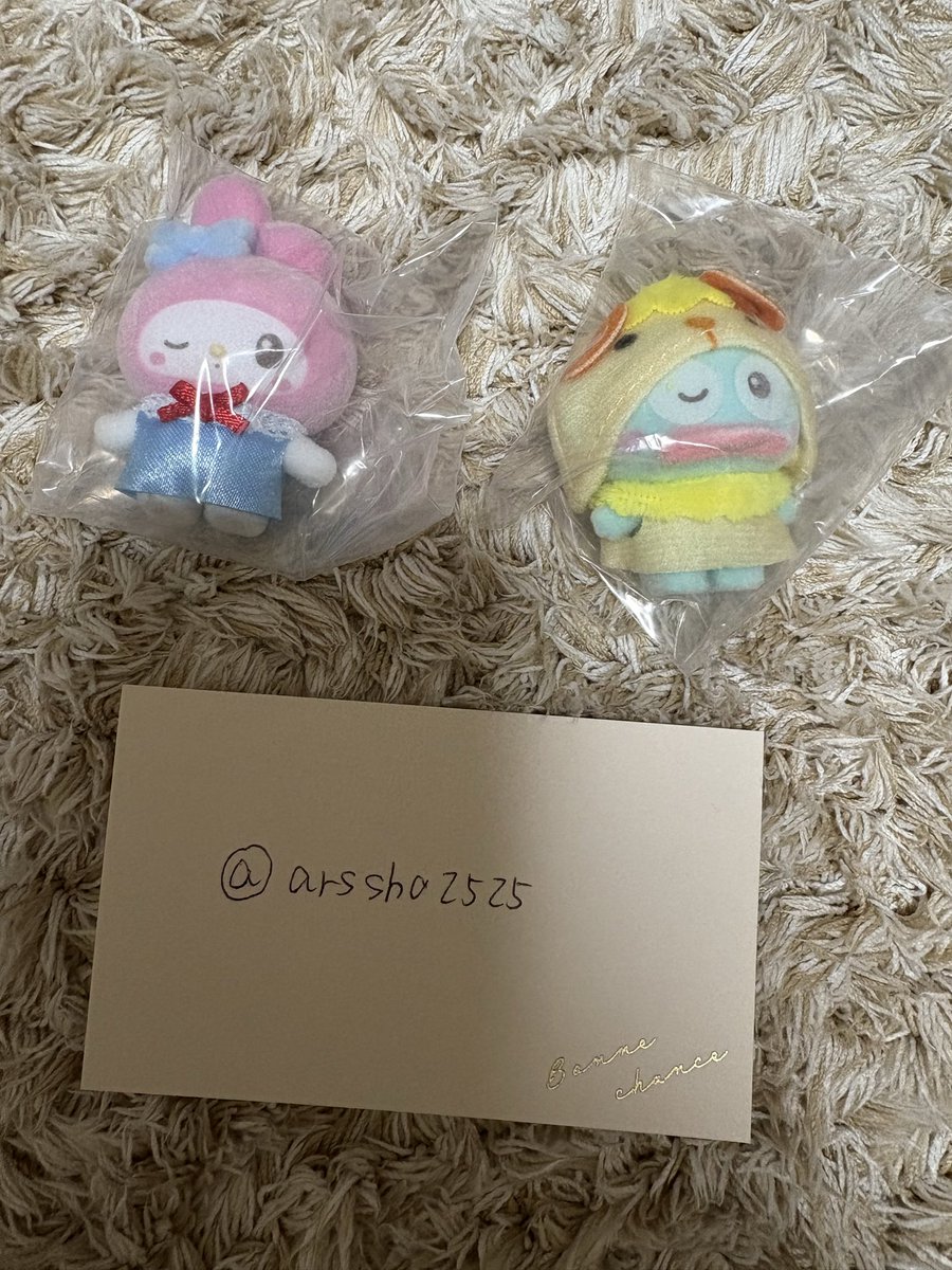 arssho2525's tweet photo. @t0r1hlki 始めまして。検索から失礼します。
こちらマイメロありますので交換よろしくお願いします。 https://t.co/D8jiWz7Mbd