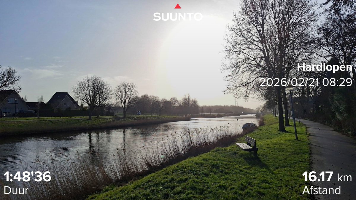 JongejanRichard's tweet photo. De winter uitzwaaien...🌤🏃
@Lelystad @mooiflevoland @visitflevoland @sportflevo 
@loopmaatjes @hardloopvriend 
#SaturdayMotivation #RunningMotivation #goodbyewinter #feelslikespring https://t.co/RZeFTaUgPP