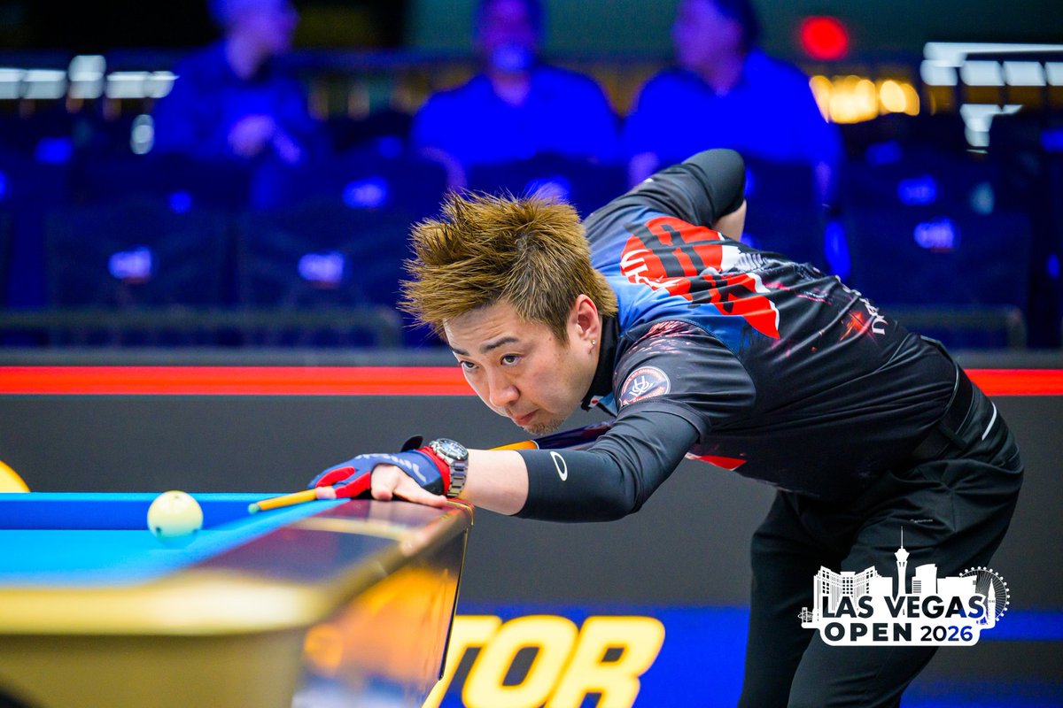 大井直幸、土方隼斗のベスト32戦は日本時間22日4時スタート LAS VEGAS