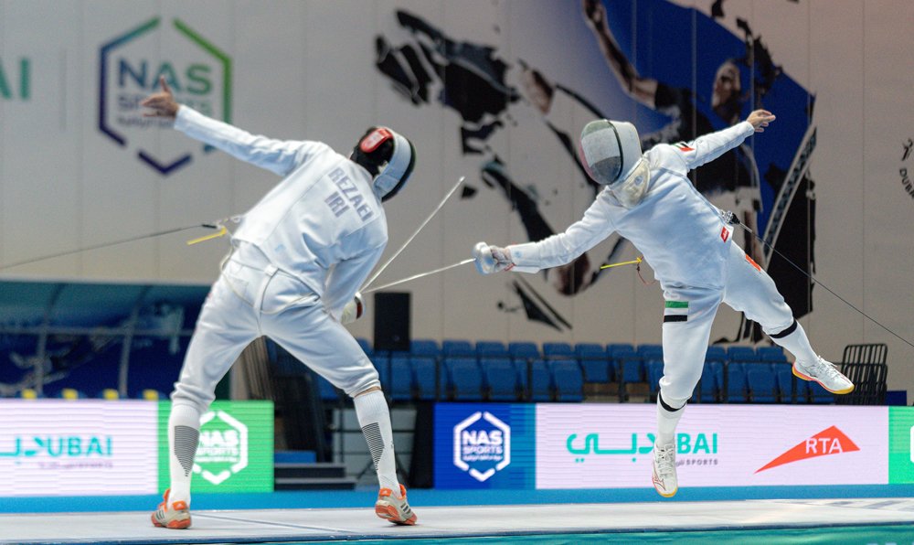 OneVilleNews's tweet image. Emirati Fencers open campaign with three Medals Triumph at Nad Al Sheba Tournament

#Emirati #Fencers #Medals #NadAlSheba #Dubai #Sports #UAE #OneVilleNews #DubaiSportsCouncil @DubaiSC 

onevillenews.com/2026/02/21/emi… via @onevillenews