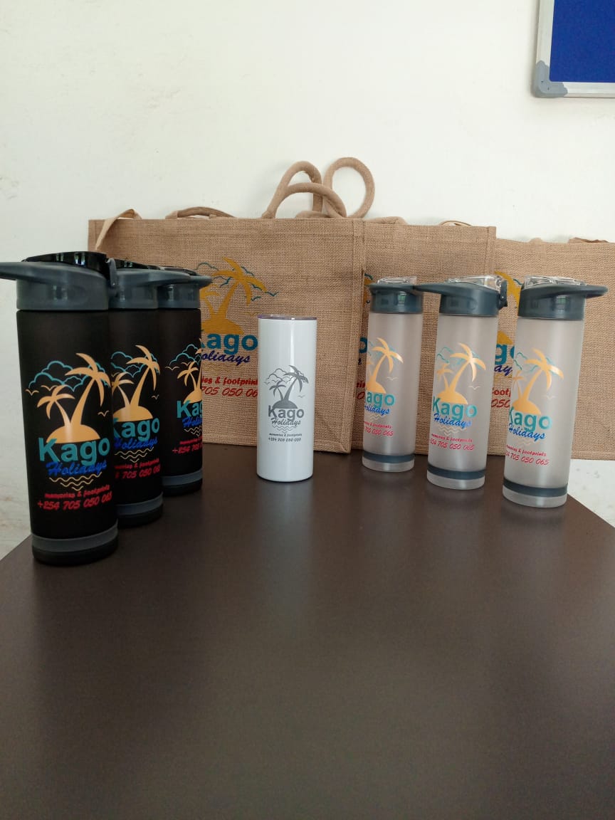 Travel tip: Always carry your own reusable bottle when travelling ♻️
Our Kago Holidays branded water bottles &amp; shopping bags are now available 💙
Perfect for beach trips, SGR &amp; airport transfers.
DM to order.
#TravelKenya #EcoFriendly #Mombasa