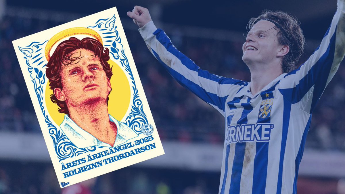 😇| Kolbeinn är Årets Ärkeängel

Läs mer i Blåvitt+ eller på ifkgoteborg.se.

#ifkgbg