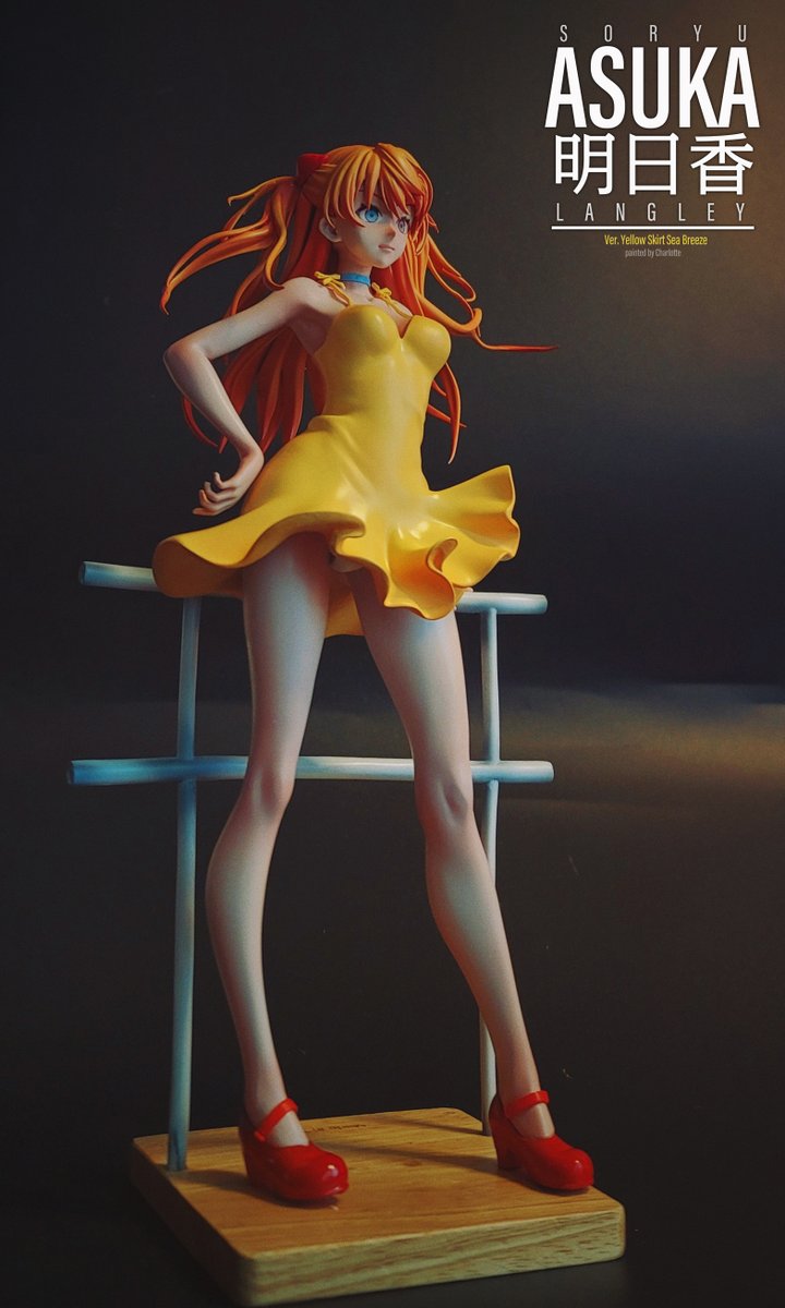 AsukaLangley #AsukaBreezeYellowSkirt #EVANGELION #アスカ