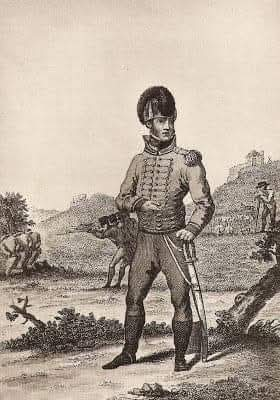 ¿Conoces a "El Arcabuceado" o "el Inmortal"? ⚔️ el Sgto. Antonio García natural del Presno en Castropol  en Asturias; herido 32 veces en 37 batallas, rescató una Bandera luchando solo contra 17 franceses. ¡Un #SuboficialLegendario! #AMESETE
amesete.es