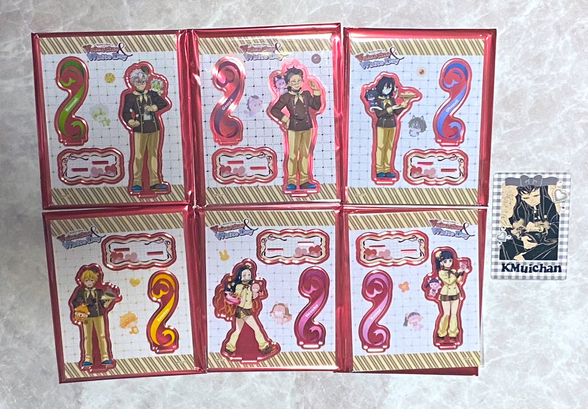 鬼滅の刃 ufotable バレンタイン＆ホワイトデー アクスタ 譲→画像の物