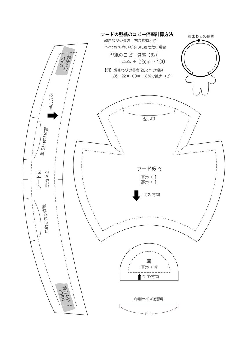 おそろいで着せたい🧸🩵🧸なかよし着ぐるみの型紙
10〜12cmぬい向けのサイズですが、着せたいぬいぐるみに合わせて簡単にサイズ調整できます！
手縫いでもミシンでもOK🪡作り方はリプ欄に↓