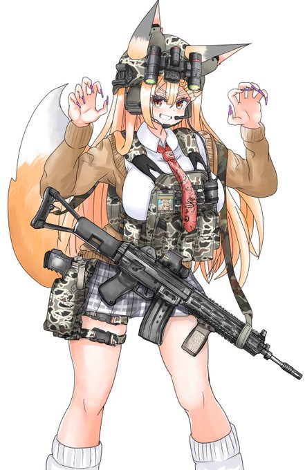 #自分で生み出した一次創作オリジナルキャラを流そう
うちの子筆頭のライラちゃん!!!
明るく元気なけもみみギャルっ子です!! 