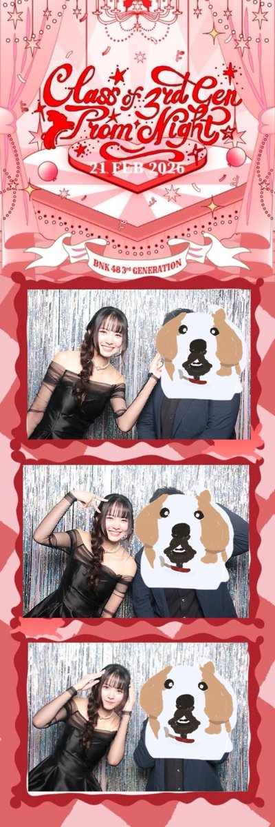 กว่าจะได้แต่ละรูป 55555

#BNK483rdGen_PromNight
#YoghurtBNK48 #BNK48