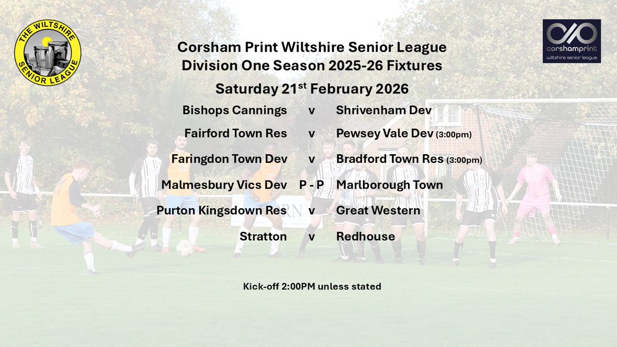 Wiltshire Senior League tweet media