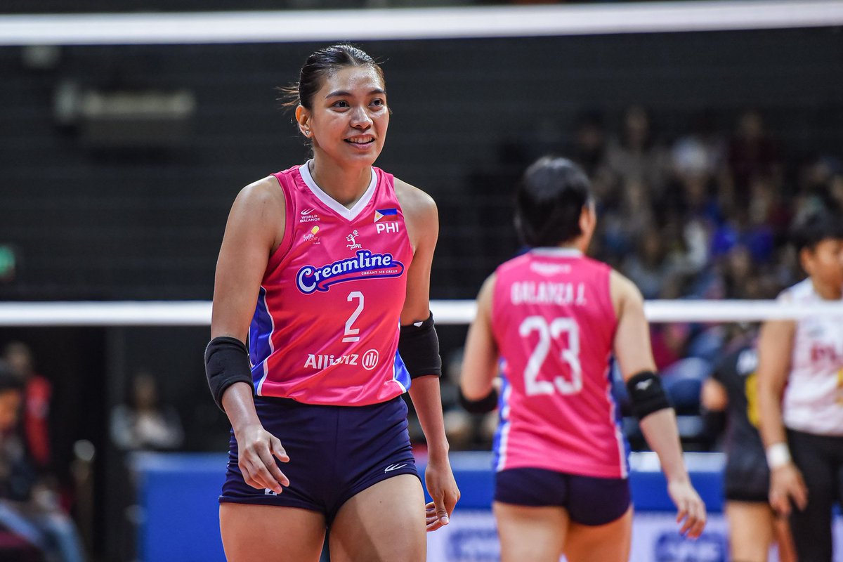 At this point in her career, I feel sad for her. She is always ready to contribute, but where is the trust?She waited so long to get her 💯 back, pero sinira lang ng coach niya. I hope you still love the sport you love,Ate Ly.🥺🫶nakakagalit kasi kahit isang rotation waley ILY💗