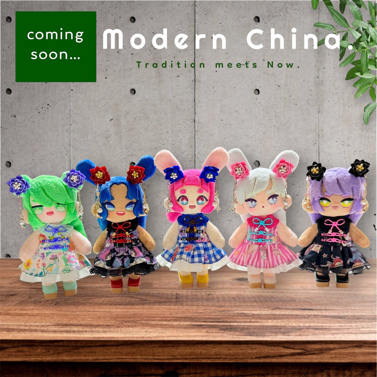 New ver China🎶
ワンピースが完成‼️

Which one is your fave？(*≧∀≦*)
💚💙🩷🩵💜

#ぷにみお