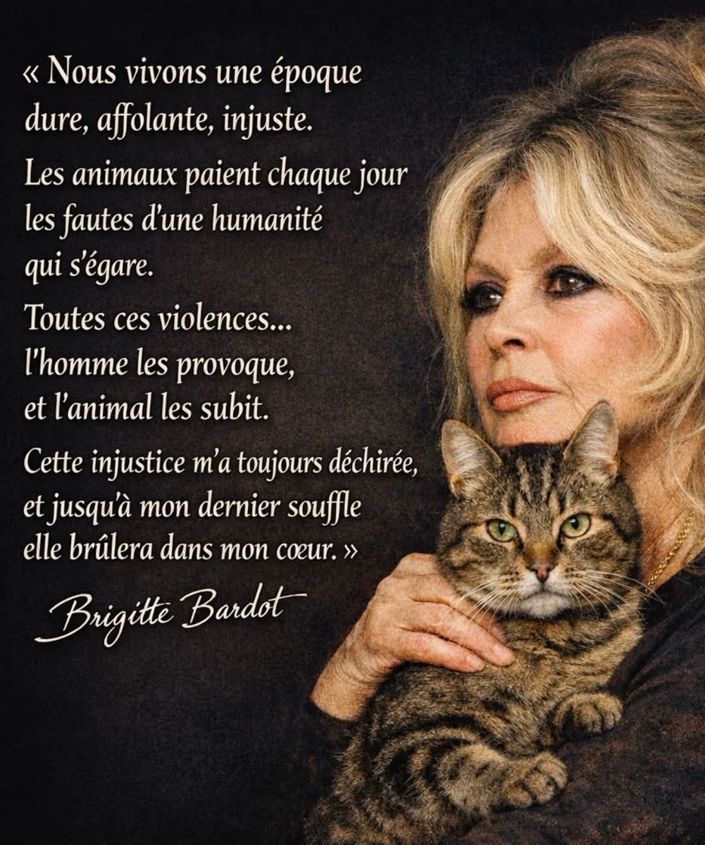A LIRE !!
Mme Brigitte BARDOT 
<a href="/animaux_planete/">🌏 Planète Animaux</a>