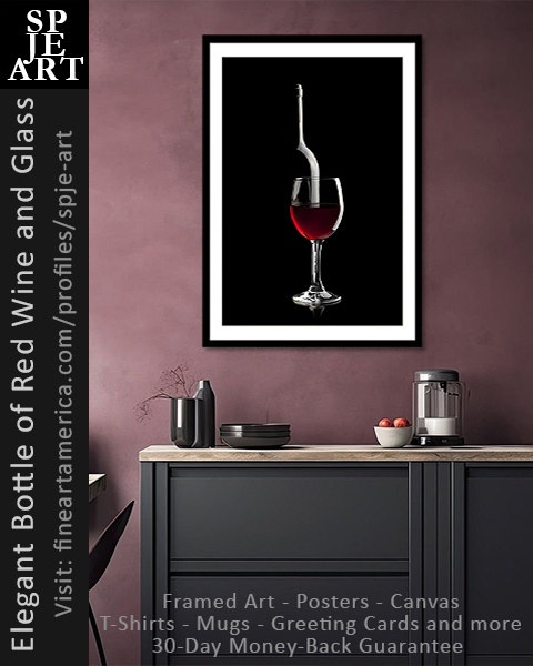 SPJE_dot_ART's tweet photo. Elegant Wine Bottle and Red Wine Glass on a Black Background. A wall art piece perfect for all the wine lovers and bon vivants.
Visit: https://t.co/kYzVRVOcjn
#wine #winelover #redwine #wineoclock #wineglass #winegeek #sommelier #glassofwine #wineporn #photooftheday https://t.co/Gesvwdpd80