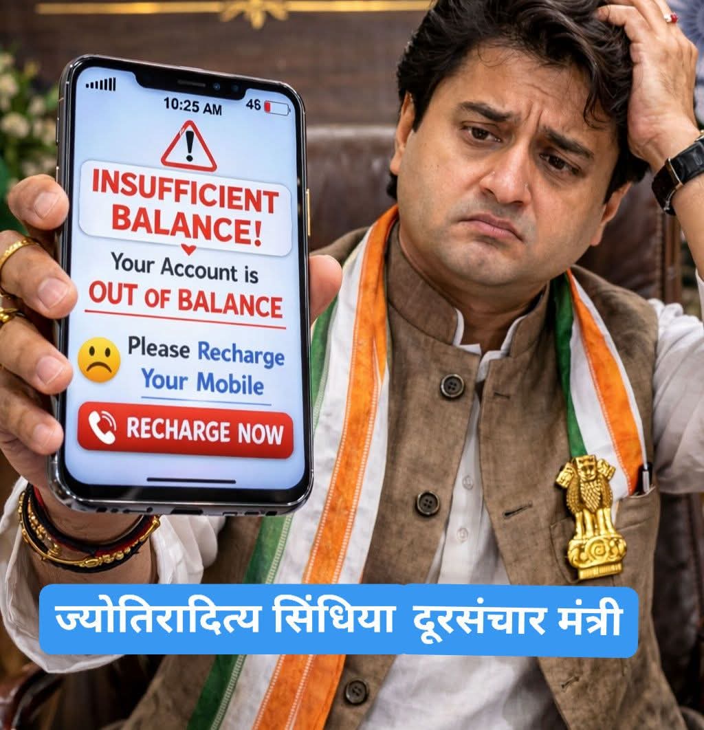 मैं दूर संचार मंत्री ज्योतिरादित्य सिंधिया जी से पूछना चाहती हूँ कि......

सिम मेरा, मोबाइल मेरा,  नंबर भी मेरा…!
फिर ये कहां का इंसाफ है कि इनकमिंग कॉल पर भी ताला लगा दिया जाए?

बैलेंस खत्म हुआ तो आउटगोइंग बंद हो जाए, ये तो समझ में आता है, क्योंकि एक सेवा मैने ले रखी है।
लेकिन